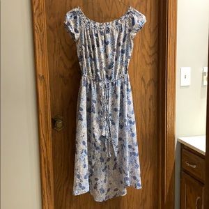 Off the shoulder shorts romper with train